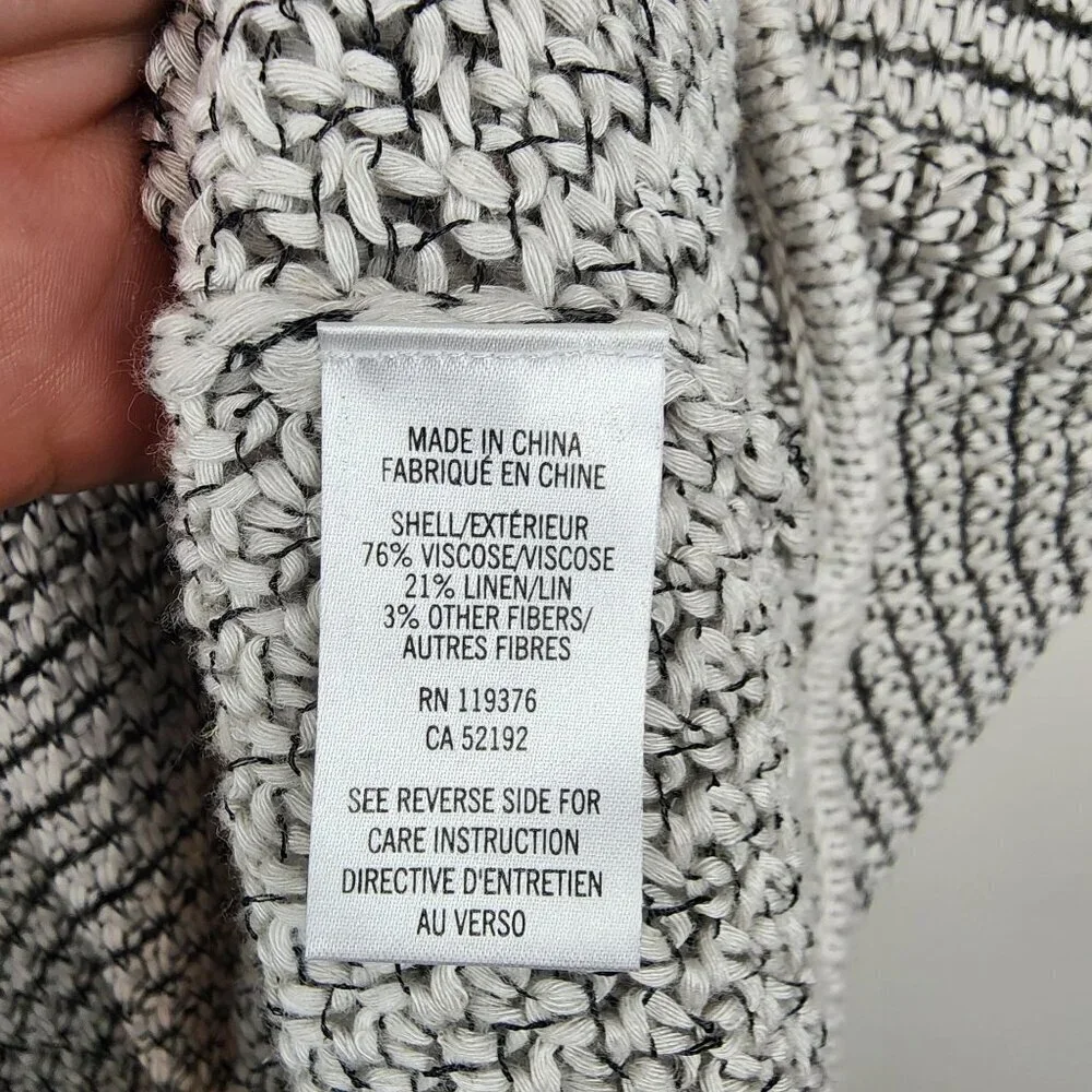 Helmut by Helmut Lang sz P / XS women sweater linen blend